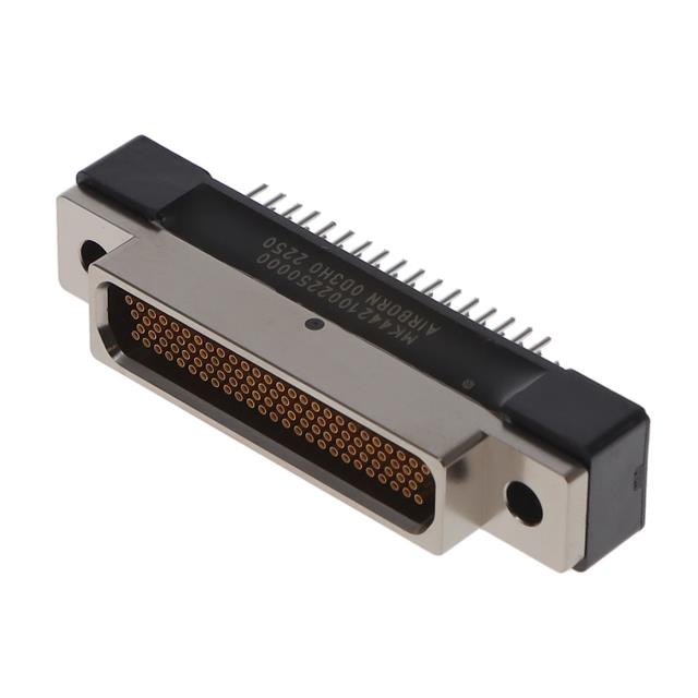 CONN MICRO-D RCPT 100P VERT SLDR