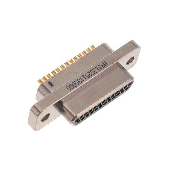 CONN MICRO-D PLUG 25POS SLDR CUP