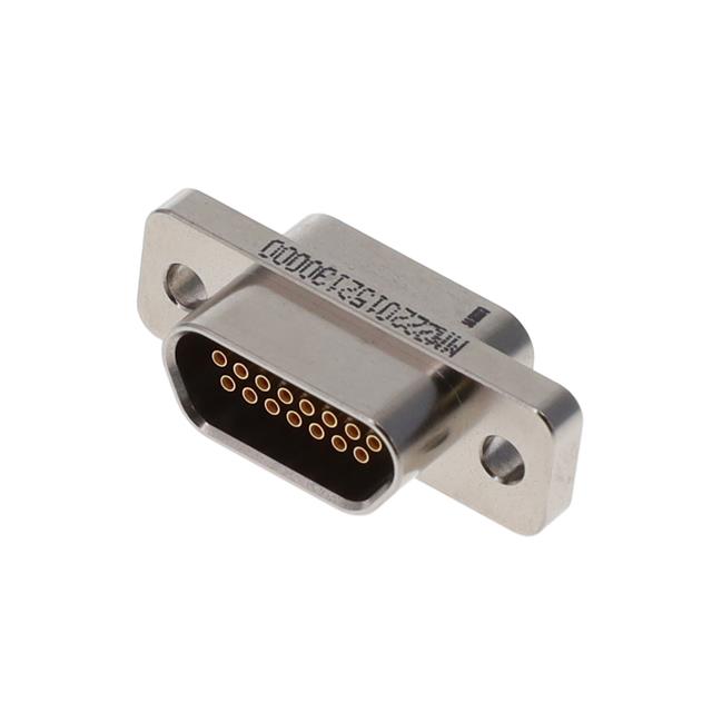 CONN MICRO-D RCPT 15POS SLDR CUP