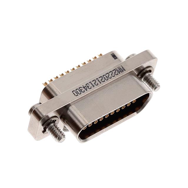 CONN MICRO-D RCPT 21POS SLDR CUP