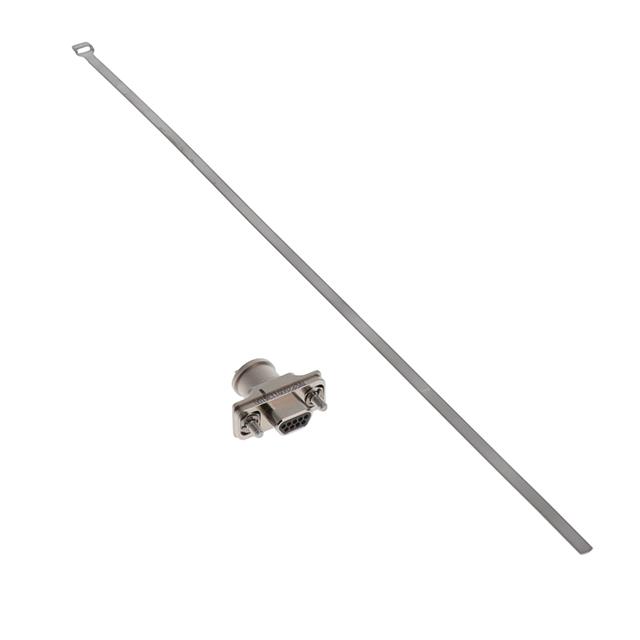 CONN MICRO-D PLUG 9POS SLDR CUP