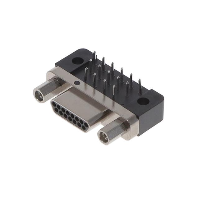 CONN MICRO-D PLUG 15POS R/A SLDR