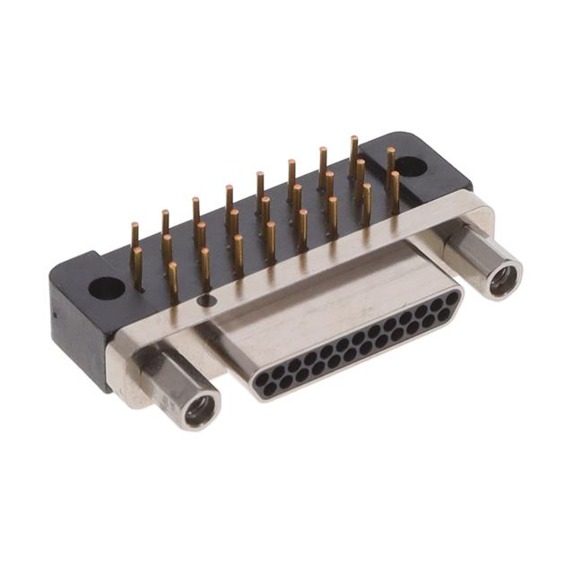 CONN MICRO-D PLUG 25POS R/A SLDR