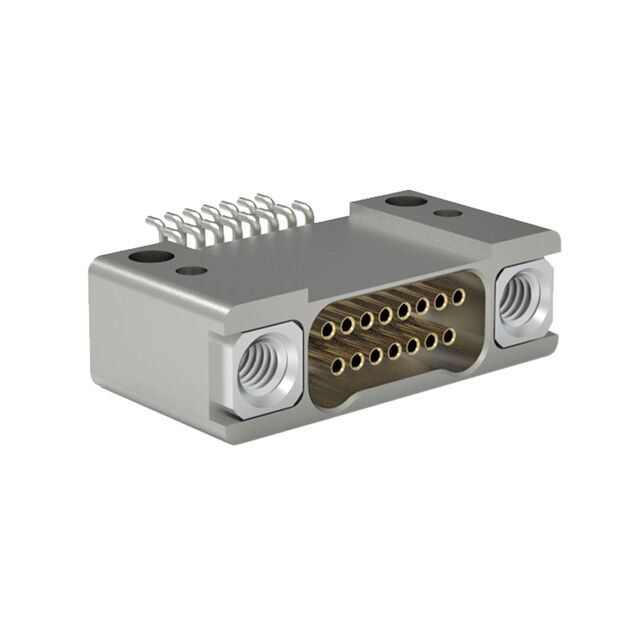 CONN D-TYPE PLUG 15POS PNL MNT