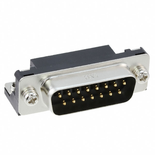 CONN D-SUB PLUG 15POS R/A SOLDER