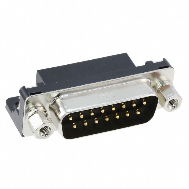CONN D-SUB PLUG 15POS R/A SOLDER