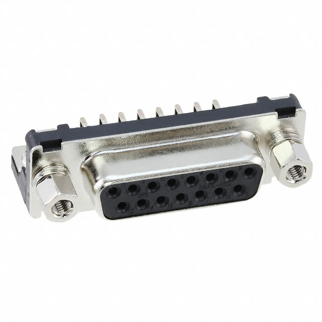 CONN D-SUB RCPT 15POS R/A SOLDER