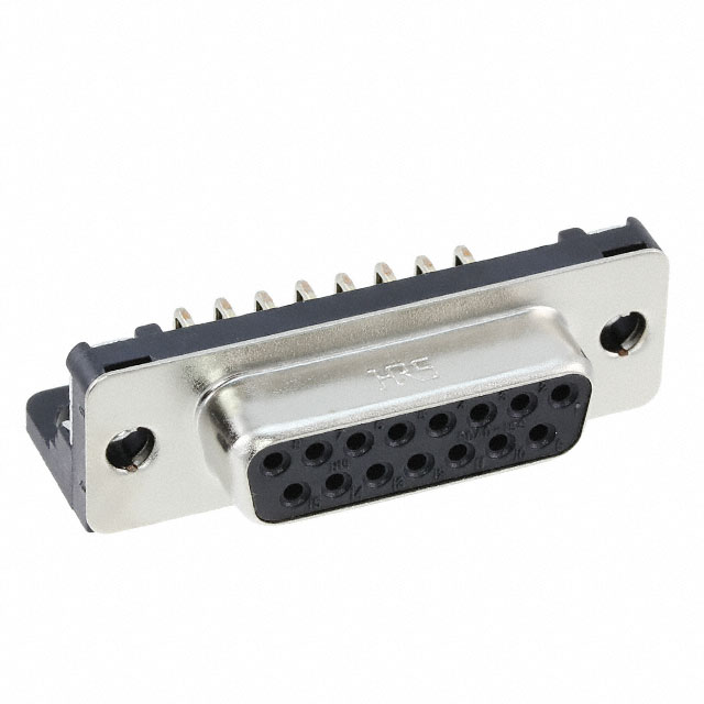 CONN D-SUB RCPT 15POS R/A SOLDER