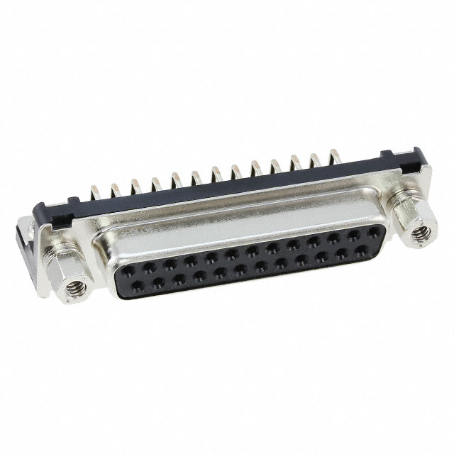 CONN D-SUB RCPT 25POS R/A SOLDER