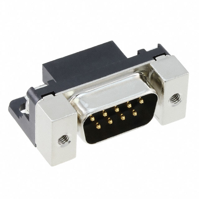 CONN D-SUB PLUG 9POS R/A SOLDER