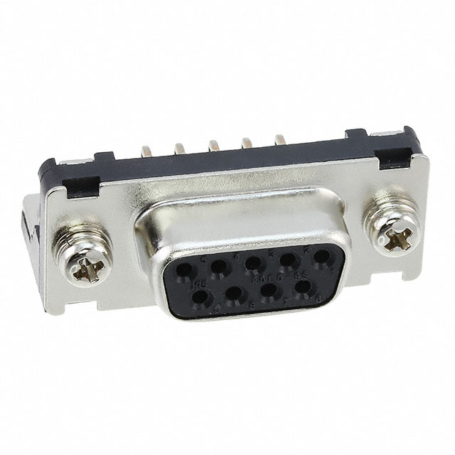 CONN D-SUB RCPT 9POS R/A SOLDER