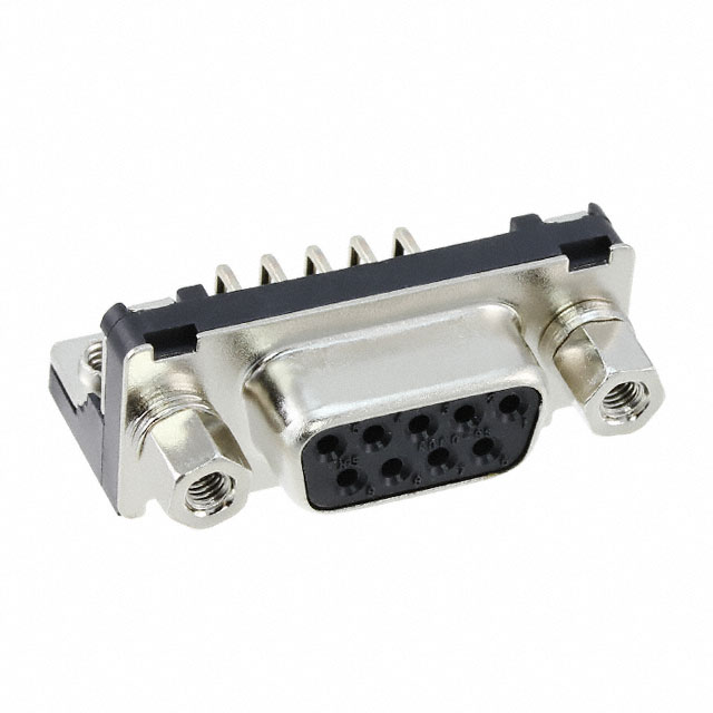 CONN D-SUB RCPT 9POS R/A SOLDER