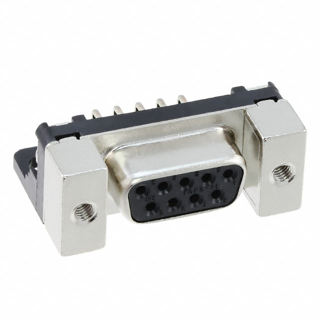 CONN D-SUB RCPT 9POS R/A SOLDER