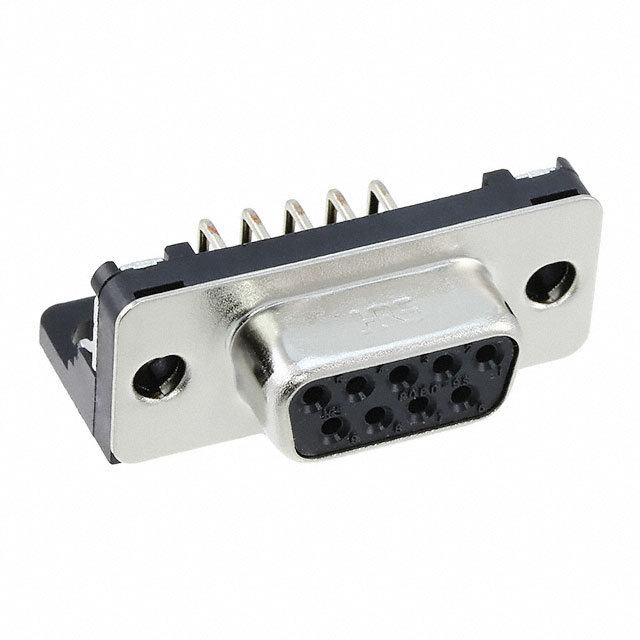 CONN D-SUB RCPT 9POS R/A SOLDER