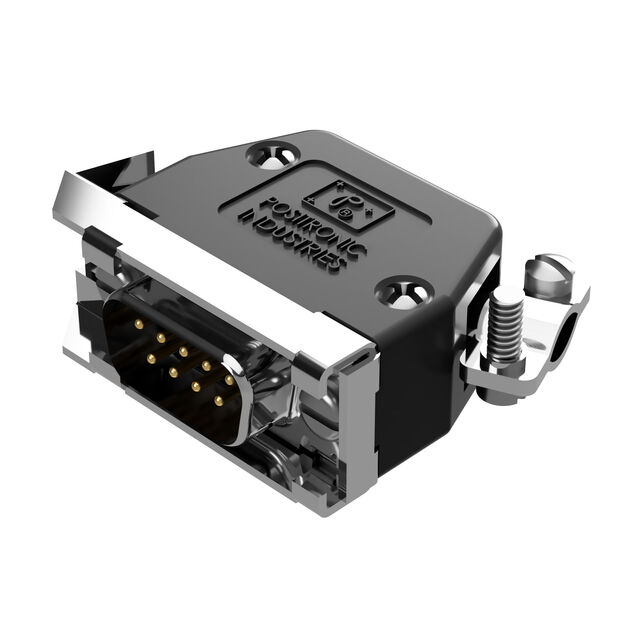 CONN D-SUB PLUG 9POS CRIMP