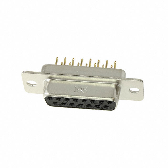 CONN D-SUB RCPT 15P PNL MNT SLDR