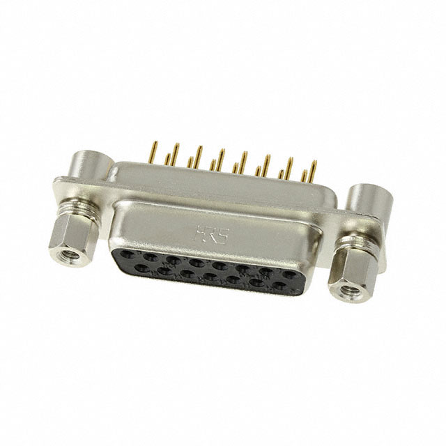CONN D-SUB RCPT 15P PNL MNT SLDR