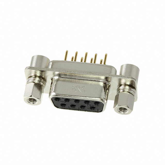 CONN D-SUB RCPT 9POS PNL MT SLDR