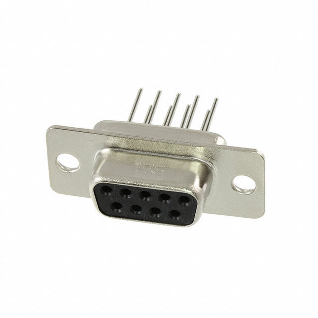 CONN D-SUB RCPT 9POS PNL MT SLDR