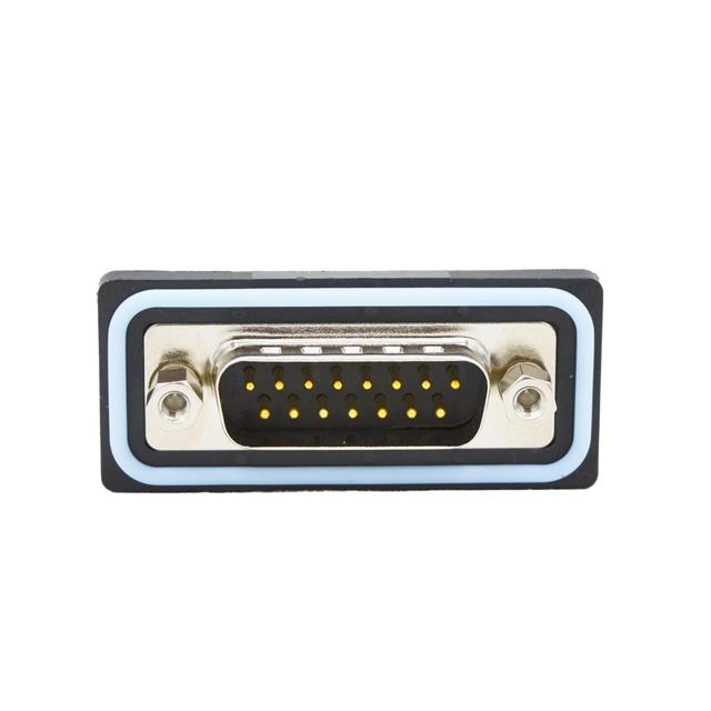 CONN D-SUB PLUG 15POS R/A SOLDER