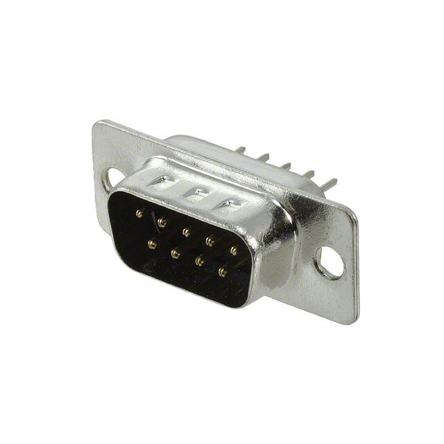 CONN D-SUB PLUG 9POS VERT SOLDER