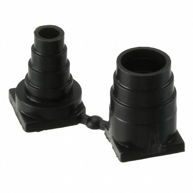 DSUB PLASTIC GROMMET BLACK 15P-3