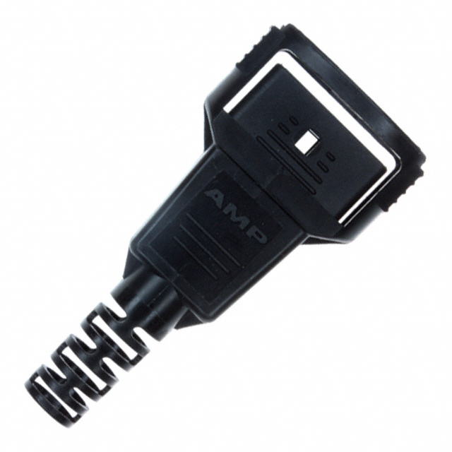 CONN D-SUB CORD GUARD 9POS PLAST