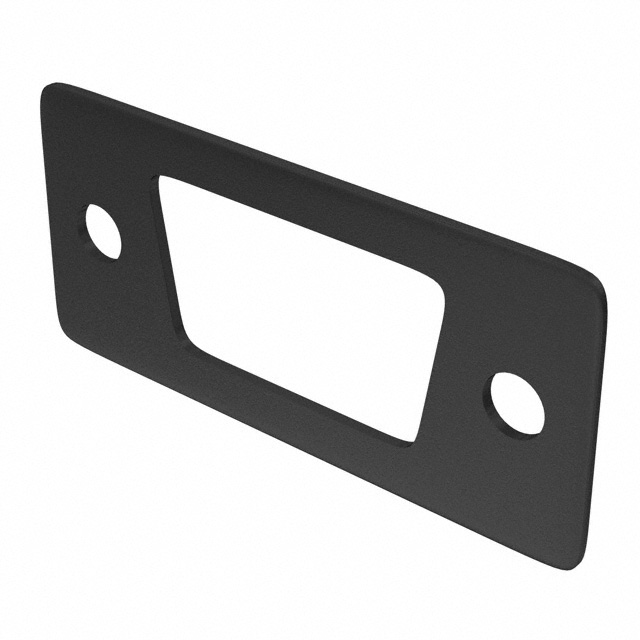 CONN DB-9PS HD PERM FLANGE SEAL