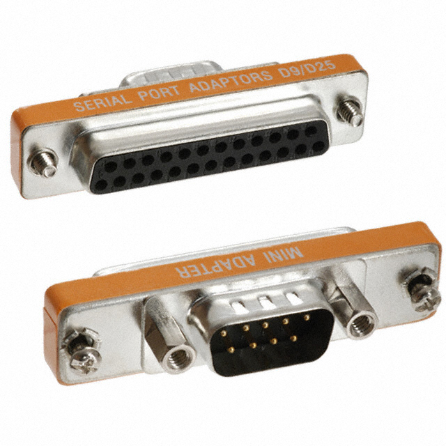 CONN DSUB ADAPTER DB25F DB9M