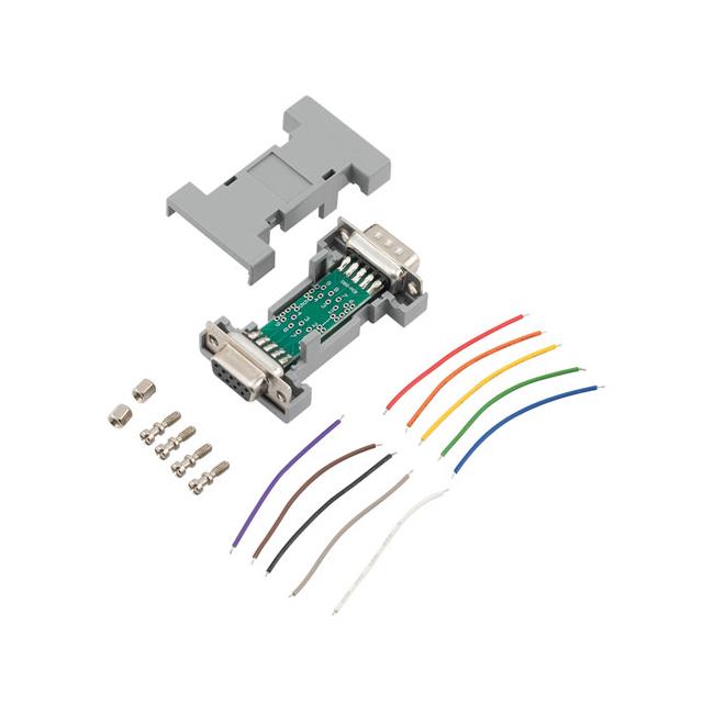 ADPT KIT DB9M/F W/PCB& WIRES