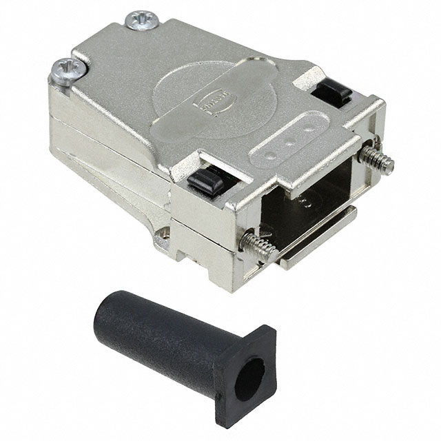 D SUB TOP ENTRY METAL HOOD 9 POL