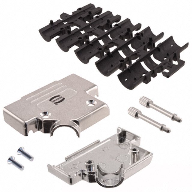 CONN BACKSHELL 25POS 45DEG