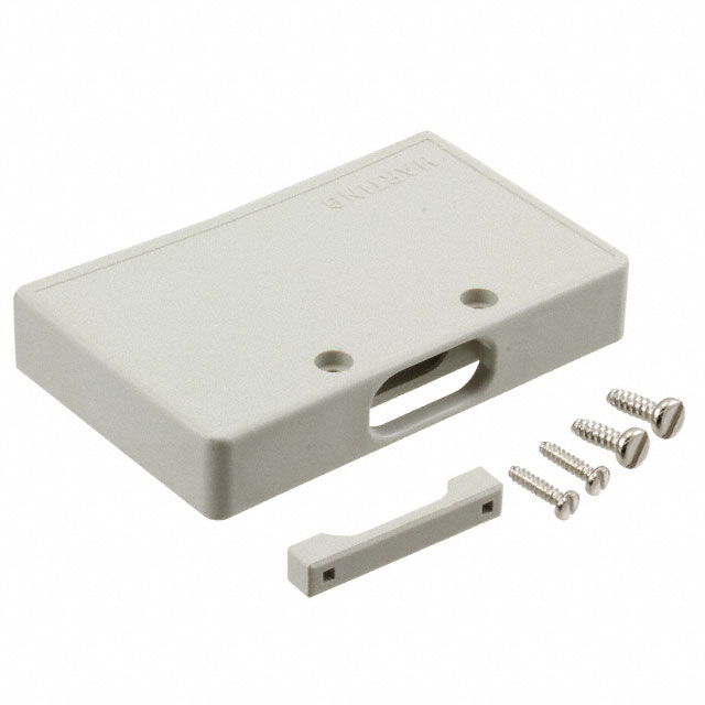 CONN BACKSHELL 37POS 180DEG GRAY