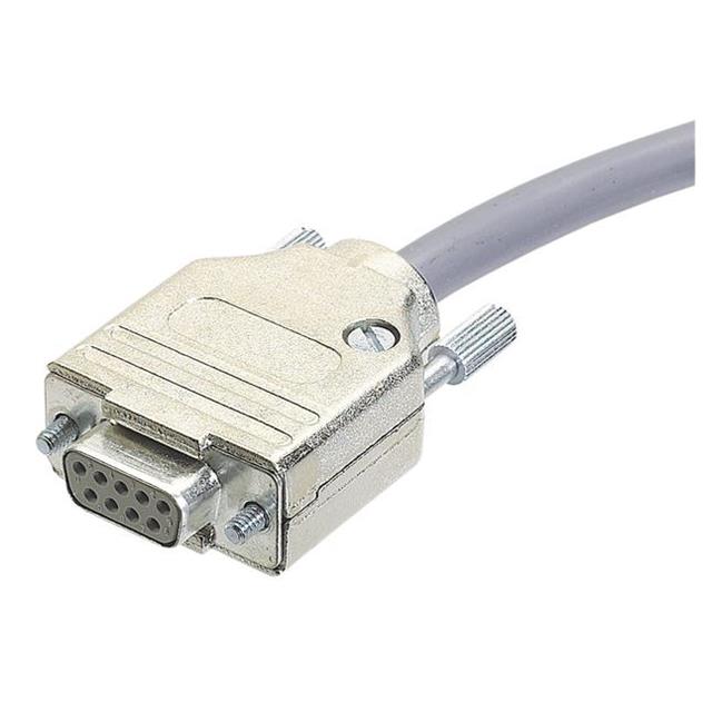 D-SUB 50PIN METAL HOOD, TOP ENTR