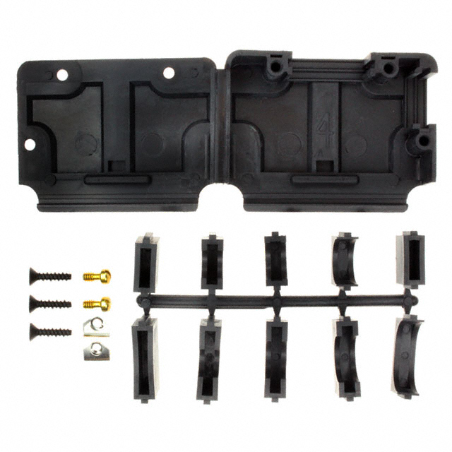 CONN BACKSHELL 37P 90/180DEG BLK