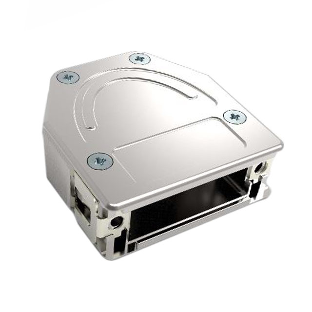 CONN BACKSHELL 15P 45/180DEG SHD