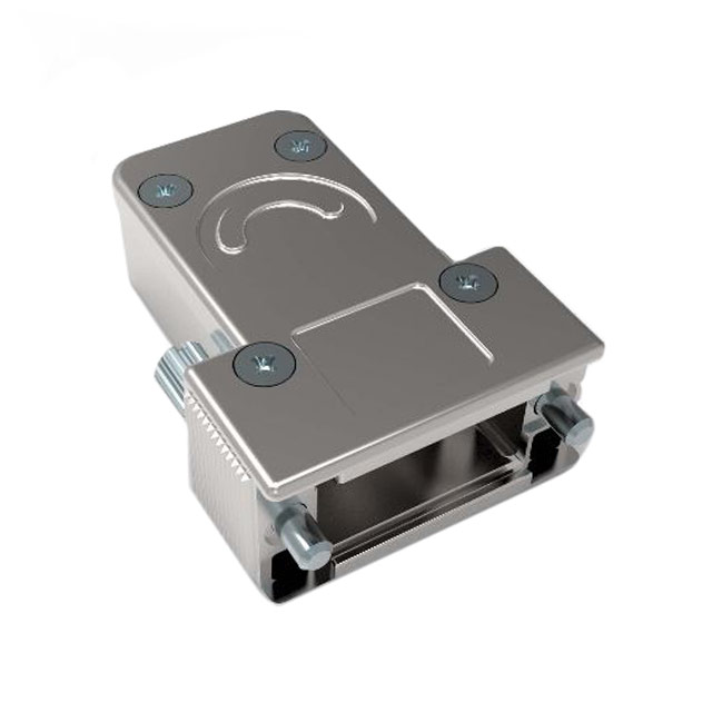CONN BACKSHELL 9/15P 180DEG SHLD