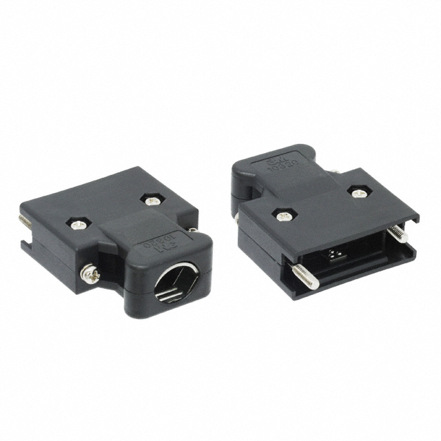 CONN BACKSHELL 20P 180DEG 1=1PC