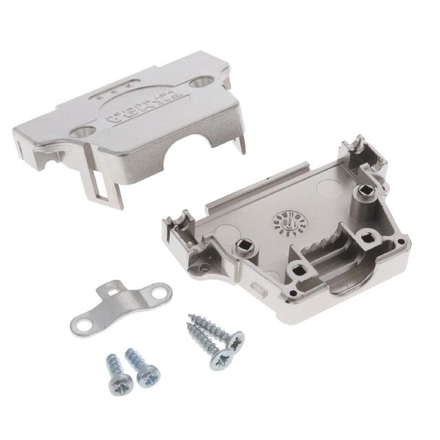 CONN BACKSHELL 25POS 180DEG SHLD