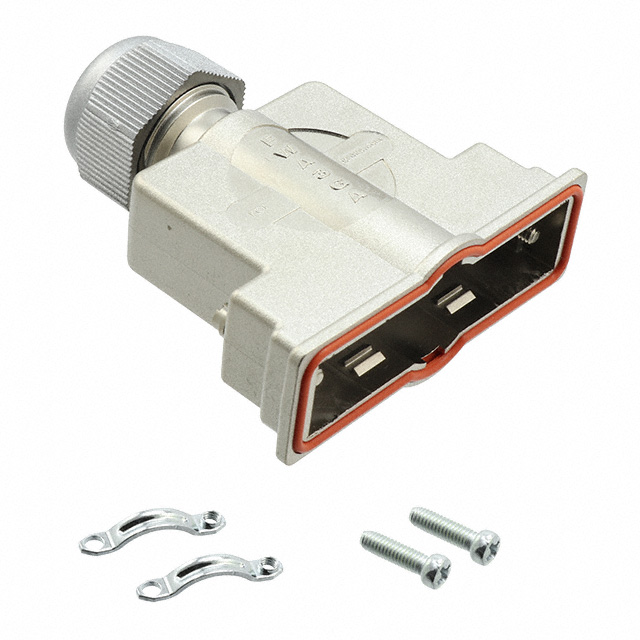 CONN BACKSHELL 25POS 180DEG SHLD