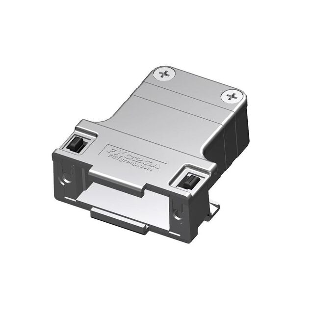 CONN BACKSHELL 15POS 180DEG SHLD