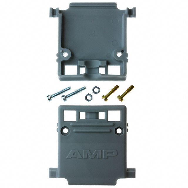 CONN BACKSHELL 25P 90/180DEG GRY