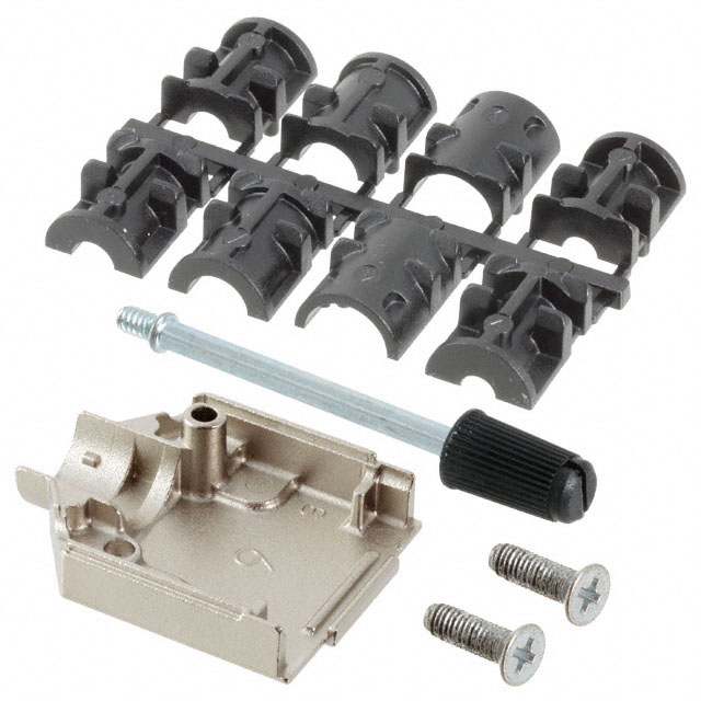 9POS DSUB HOUSING W/HARDWARE