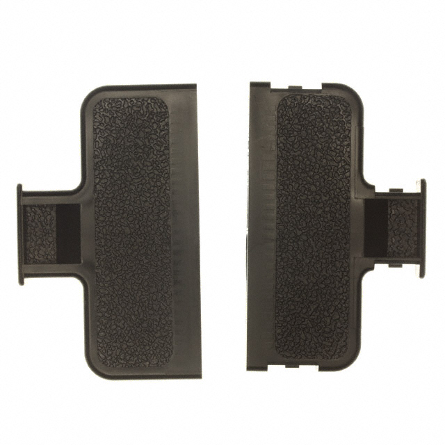 CONN BACKSHELL 50POS 180DEG BLK