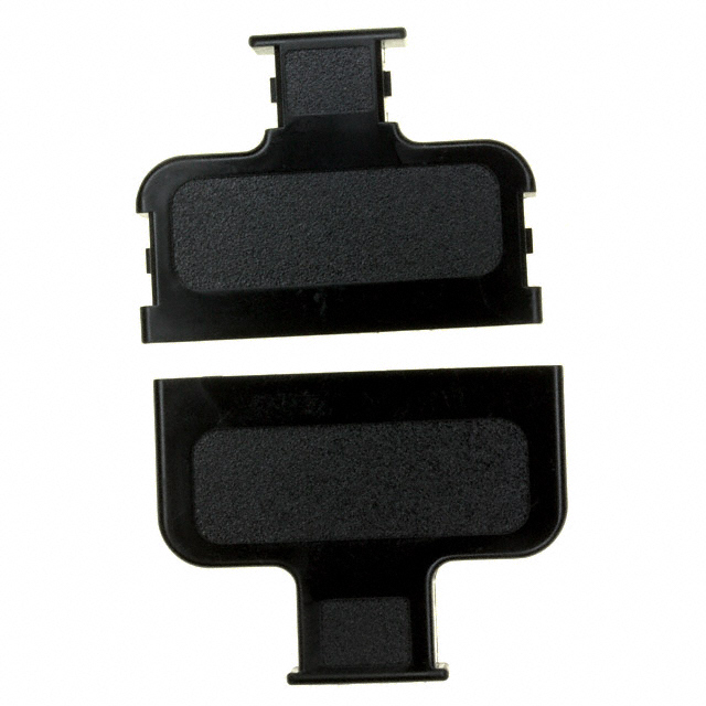 CONN BACKSHELL 36POS 180DEG BLK