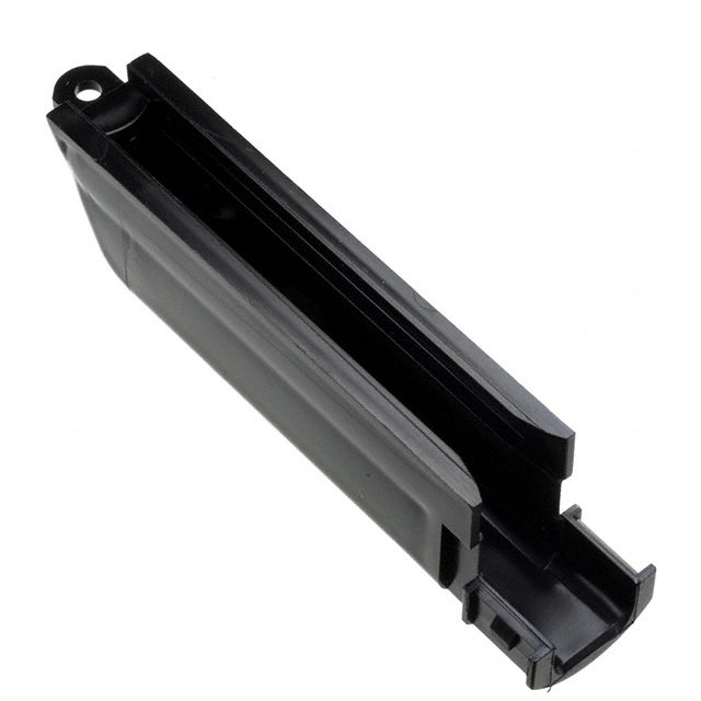 CONN BACKSHELL 50POS 90DEG BLACK