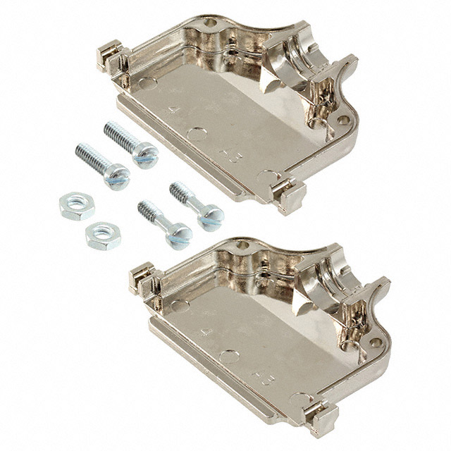 CONN BACKSHELL 37POS 180DEG SHLD