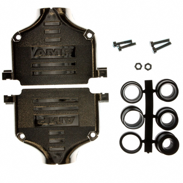 CONN BACKSHELL 50POS 180DEG SHLD