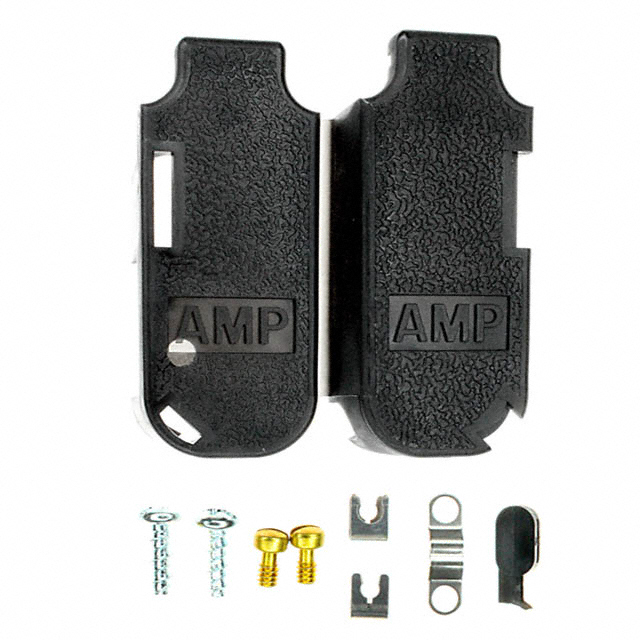 CONN BACKSHELL 9P 120/180DEG BLK