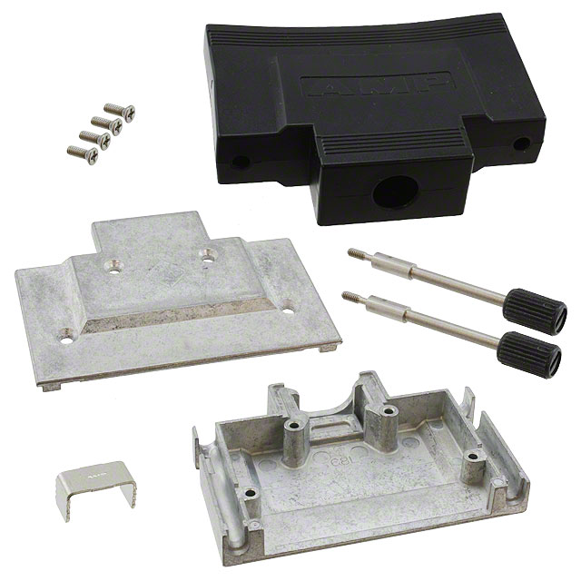 CONN BACKSHELL 68POS 180DEG SHLD